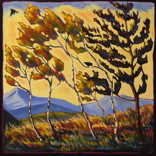 Raven Ridge, Morning Thermals
31 x 31 oil on canvas  $1950
